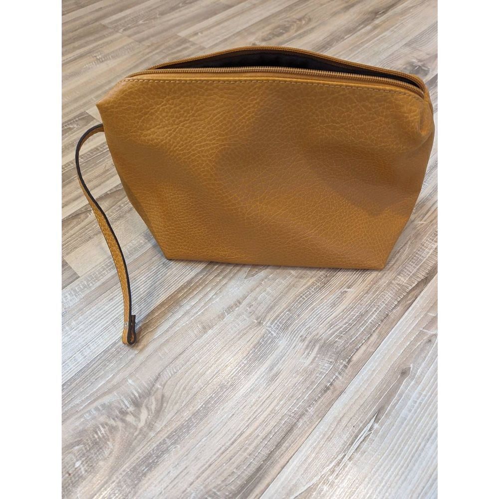 Vintage Hobo Handbag Women's Men's Tan Medium Inside Pocket new